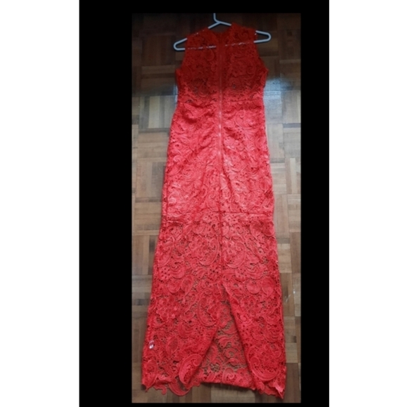 Long Red Dress - Picture 2 of 4